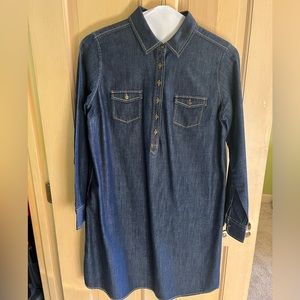 Brooks Brothers Size 10 Denim Dress